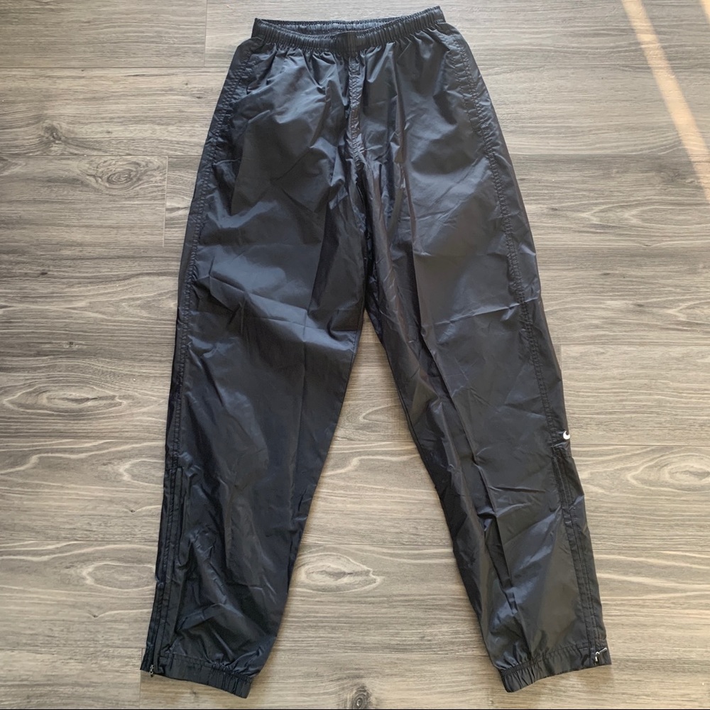 Vintage 90s Nike Nylon Drawstring Jogger Pants
